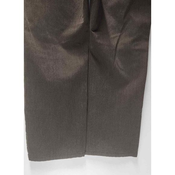 Kenneth Cole Size 42x30 Brown Pants 5 Pocket Adult Flat Front- Perfect Condition - Picture 9 of 12